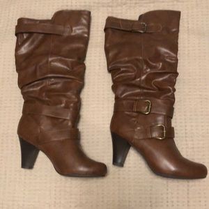 MADDEN GIRL BROWN BOOTS